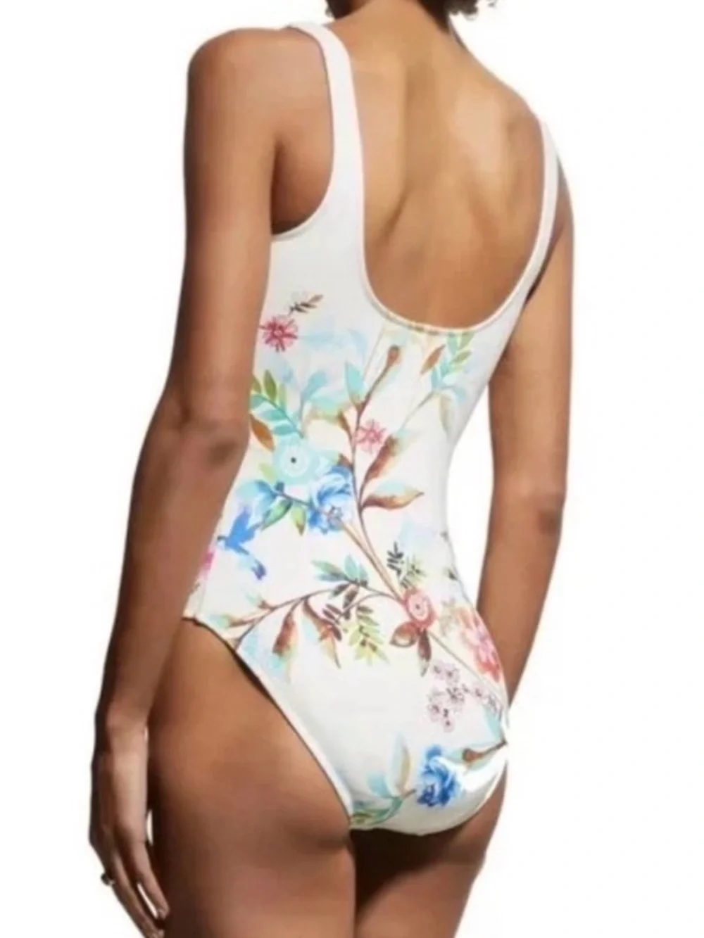 JOHNNY WAS LEI TANK SUIT One-Piece Swimsuit